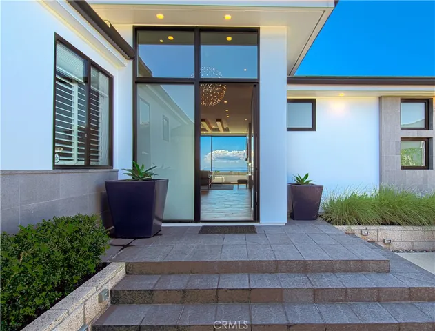 a view of a entryway door of the house