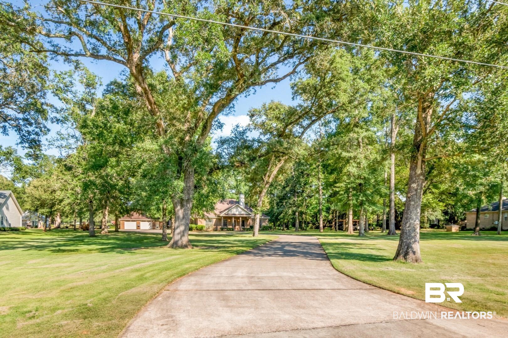 1360 Dykes Road North Mobile, AL 36608 - Photo 2 of 40 Surrounding community with a yard, view of scattered trees, and driveway