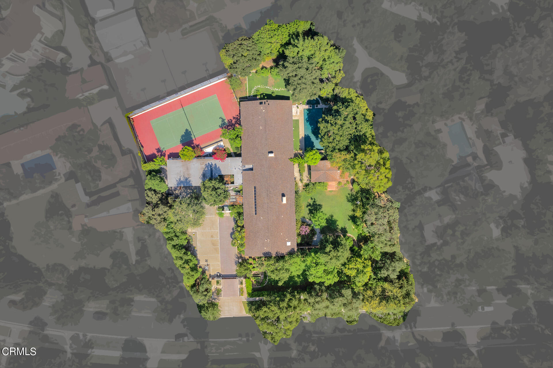Undisclosed Address San Marino, CA 91108 - Photo 33 of 33 an aerial view of a flower pot