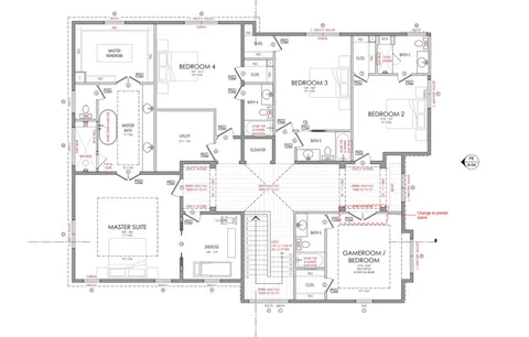 a black and white photo of a room