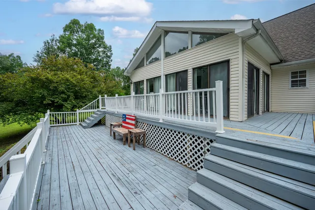 a view of a roof deck