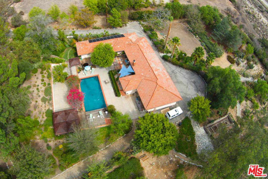 11345 Riverwood Drive Tujunga, CA 91042 - Photo 34 of 54 an aerial view of a house