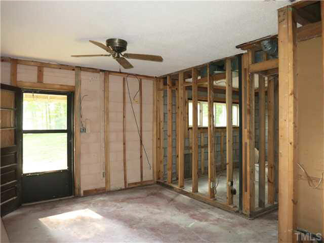 4700 St Thomas Place Raleigh, NC 27612 - Photo 15 of 25 There is also an unfinished Apartment on the lower level, w/stud walls and plumbed for a Bath & Kitchen. Apartment
