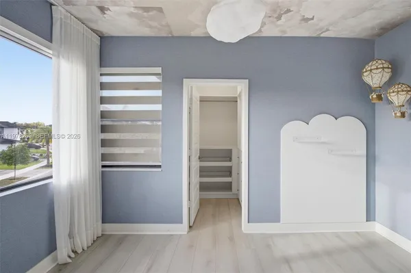 a view of closet area
