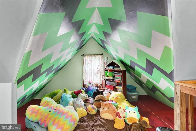 a room with musical instruments