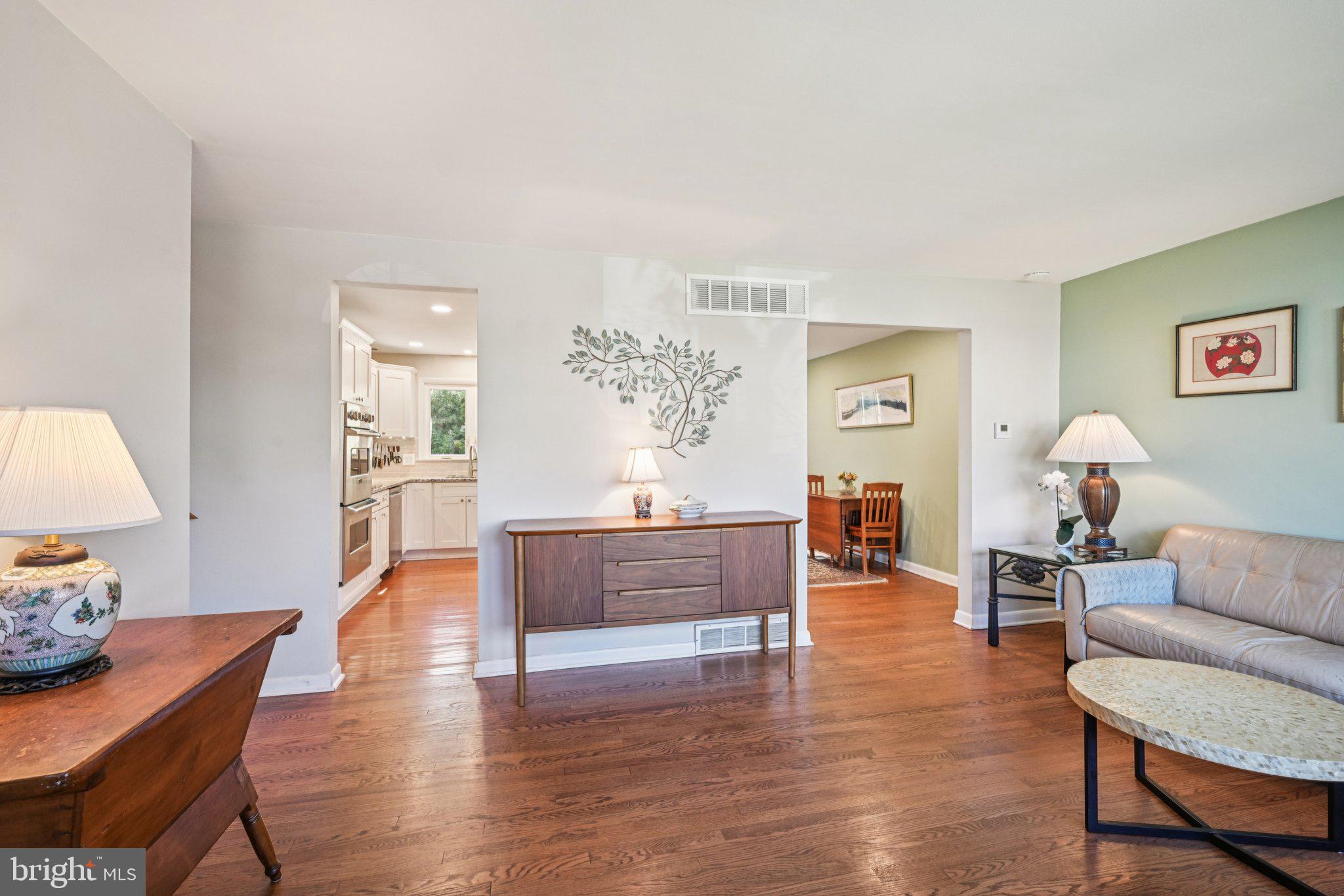412 East Summit Avenue Haddonfield, NJ 08033 - Photo 4 of 35 a living room with furniture and a wooden floor
