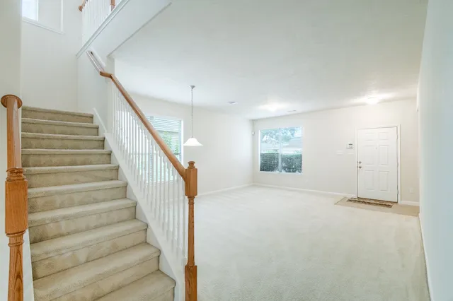 a view of entryway and hall