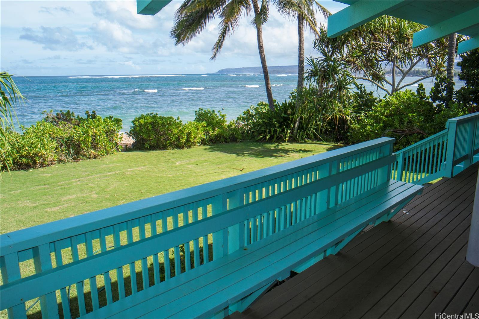 67-421 Waialua Beach Road Waialua, HI 96791 - Photo 23 of 25 a view of an ocean from a balcony