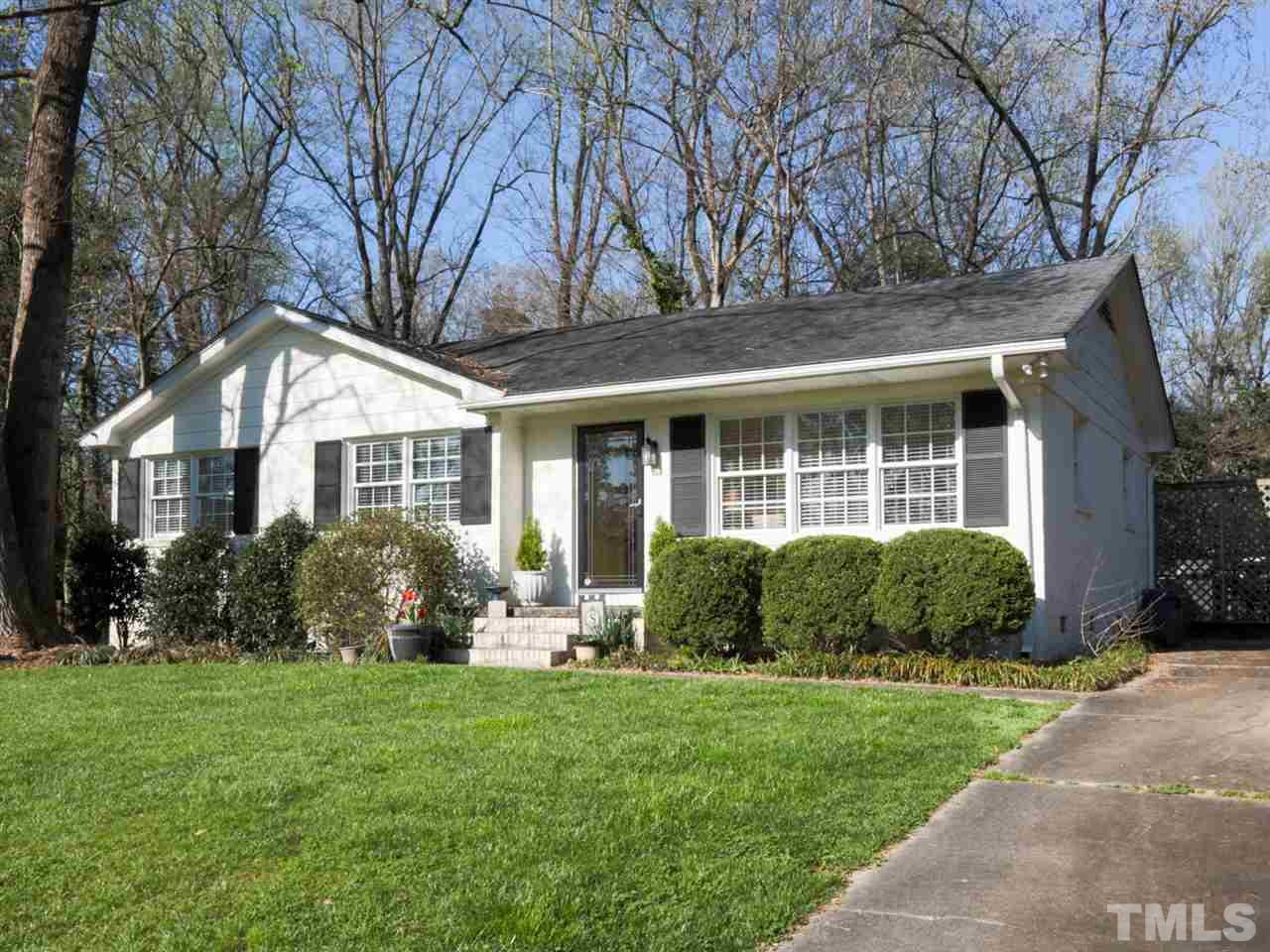 403 Kevin Circle Raleigh, NC 27609 - Photo 1 of 25 a front view of house with yard and green space
