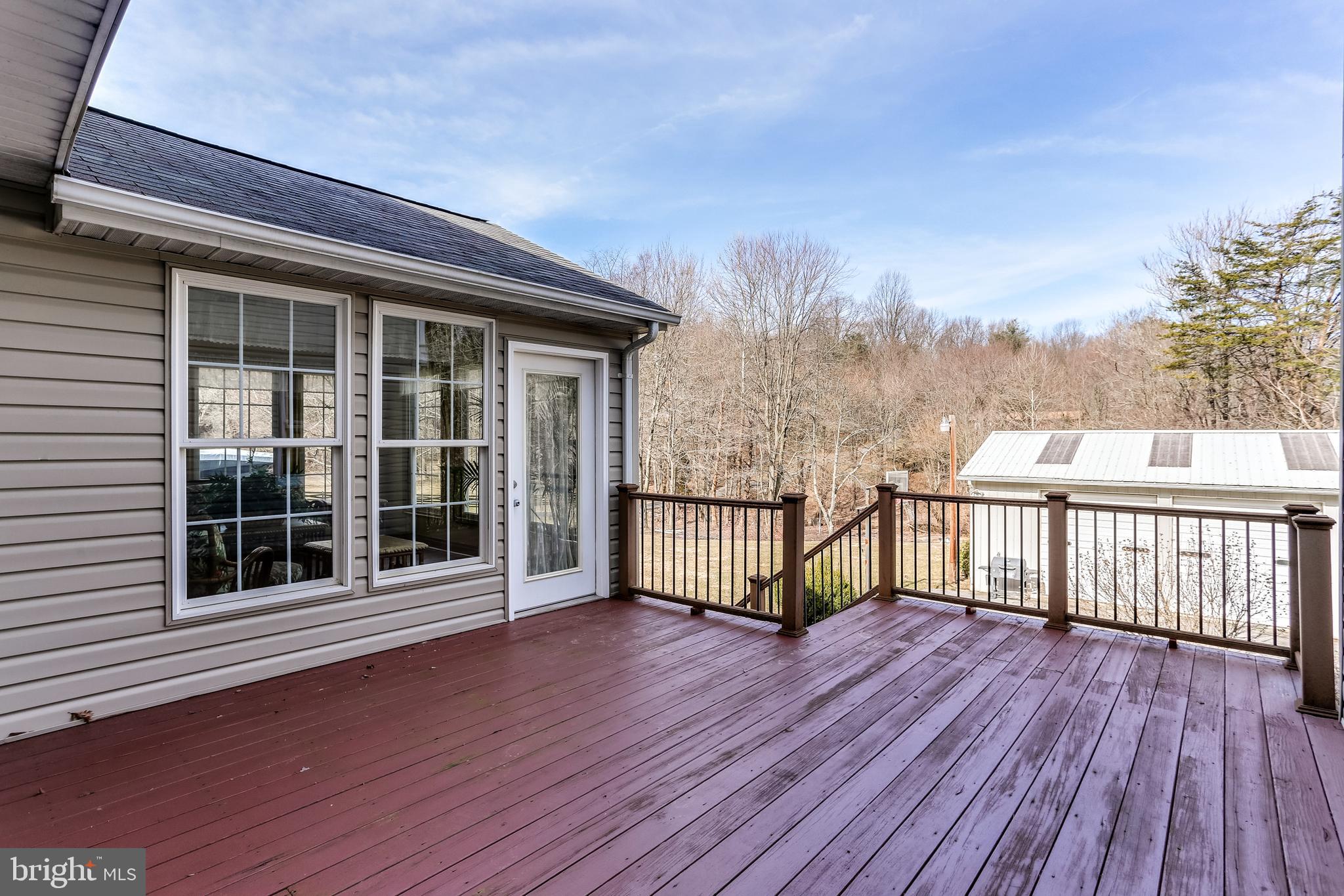 766 West Watersville Road Mount Airy, MD 21771 - Photo 51 of 61 Dek which connects to Sunroom and Kitchen