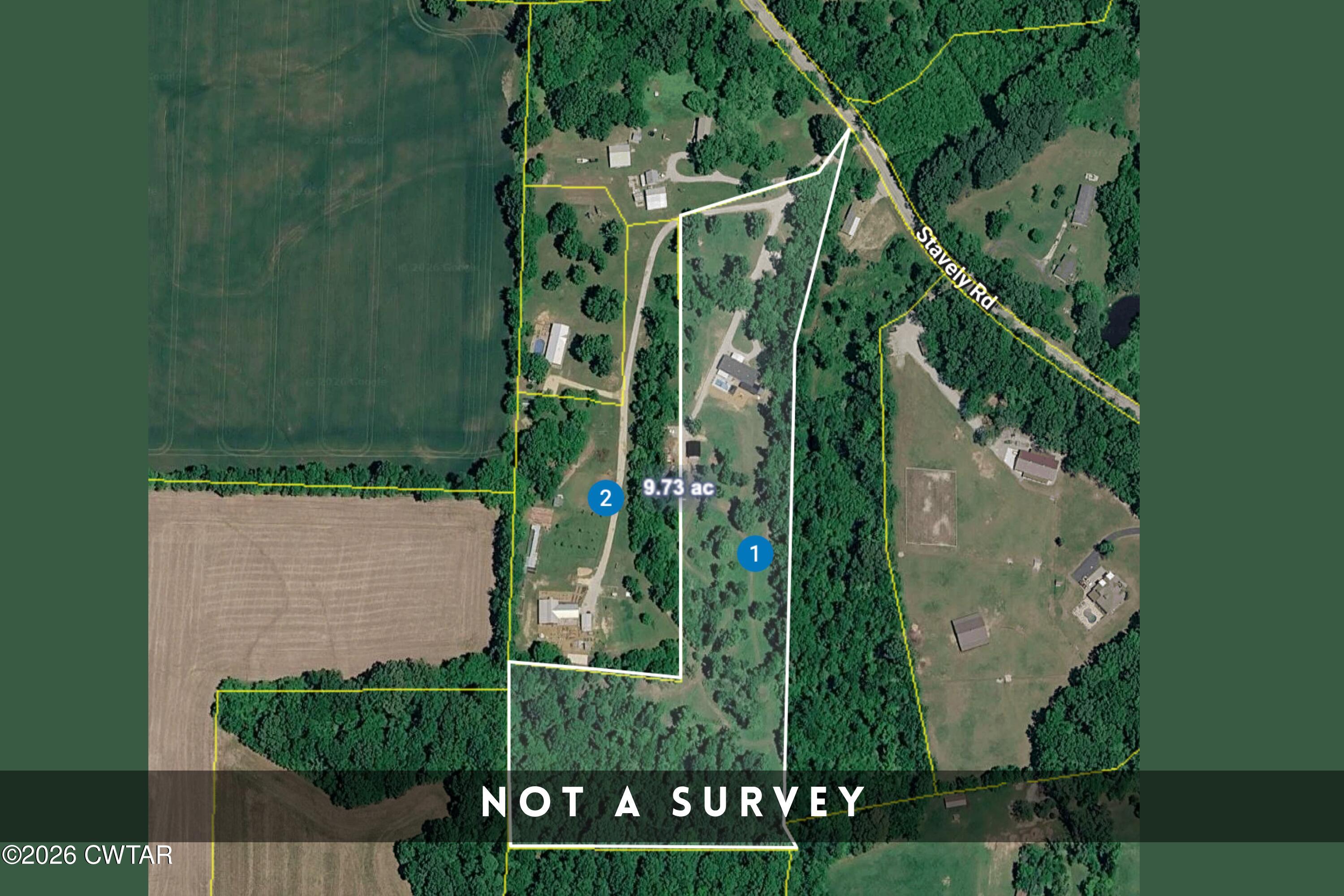 32 Stavely Road Humboldt, TN 38343 - Photo 31 of 32 Approx. property lines