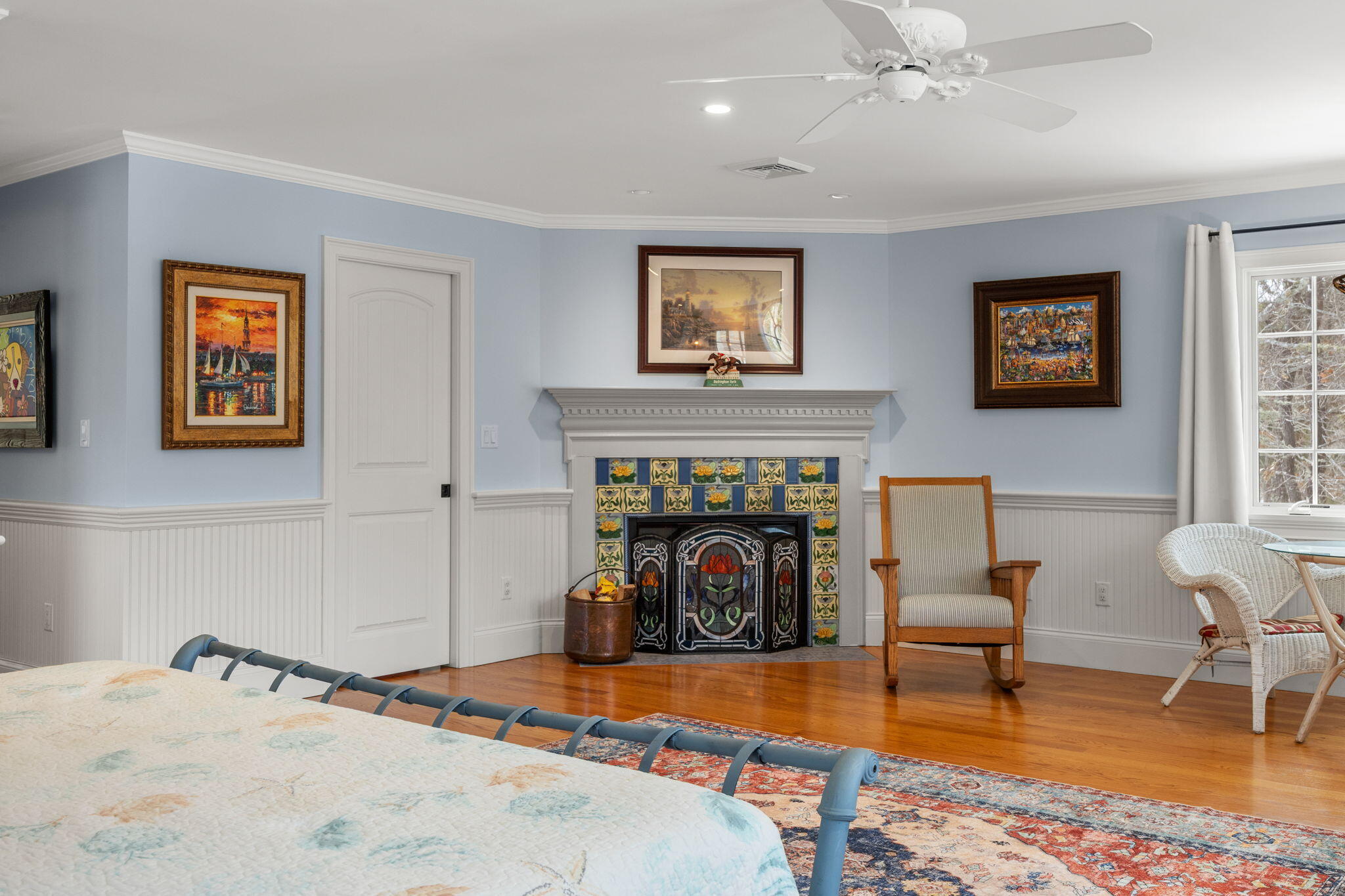 9 Horseshoe Bend Way Mashpee, MA 02649 - Photo 39 of 60 a living room with furniture and a fireplace