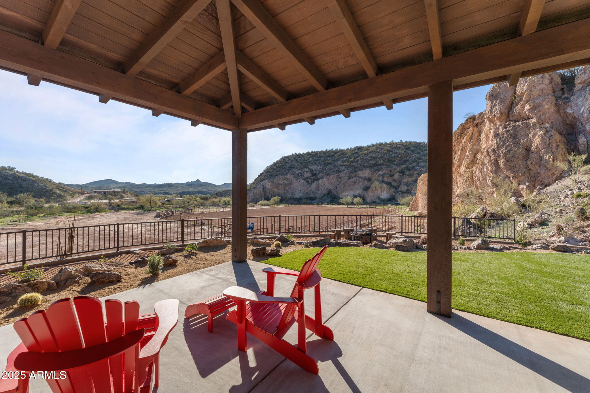 30100 Walter Road Wickenburg, AZ 85390 - Photo 3 of 66 a view of swimming pool with outdoor seating space
