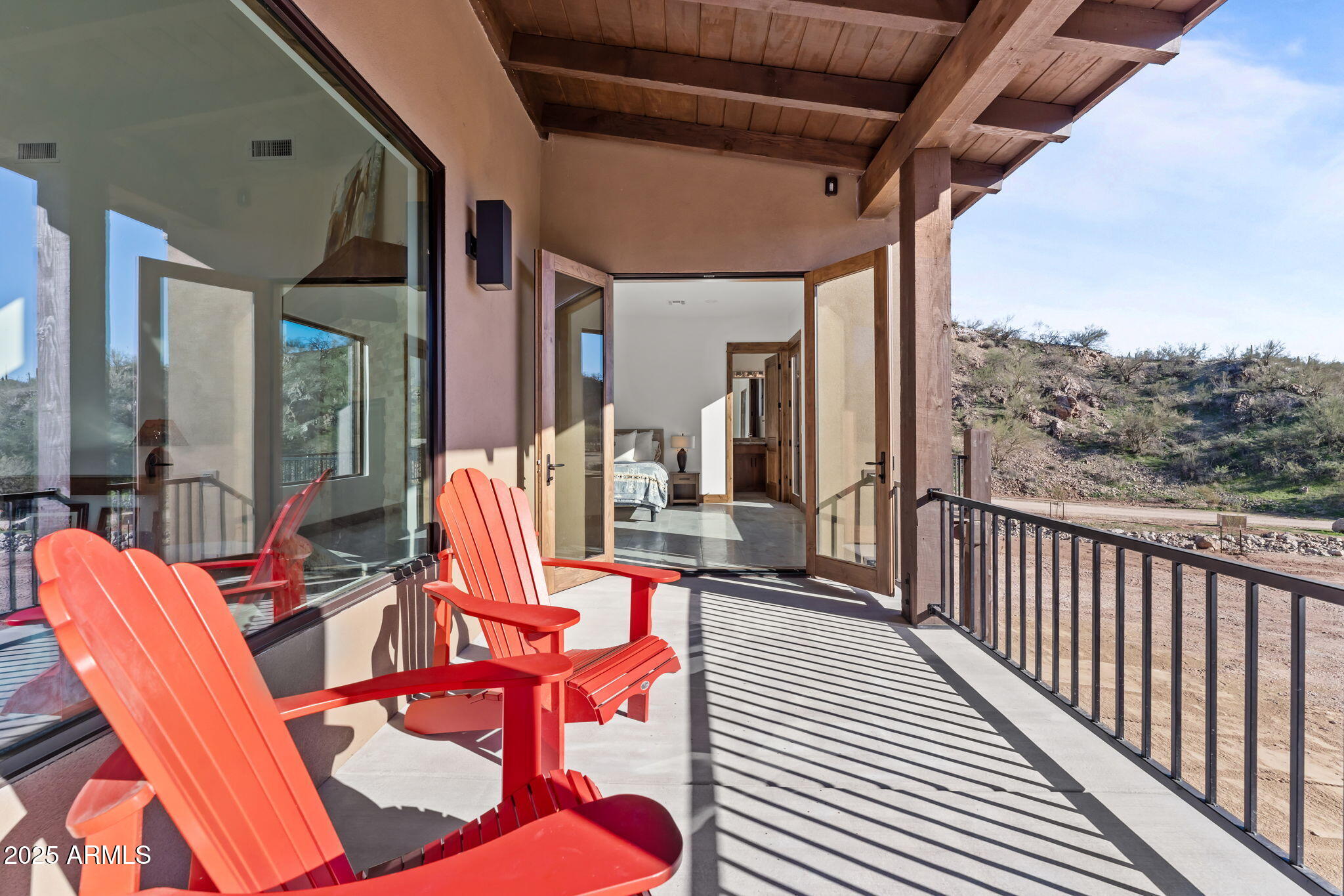 30100 Walter Road Wickenburg, AZ 85390 - Photo 56 of 66 a view of balcony with couch