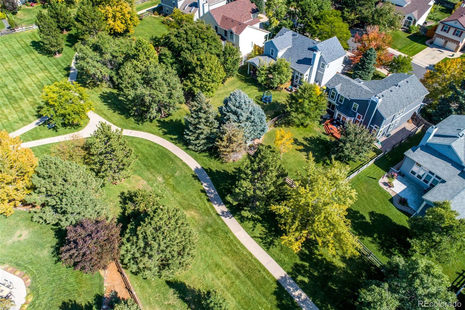 10037 Hooker Street Westminster, CO 80031 - Photo 2 of 40 an aerial view of a house with a garden