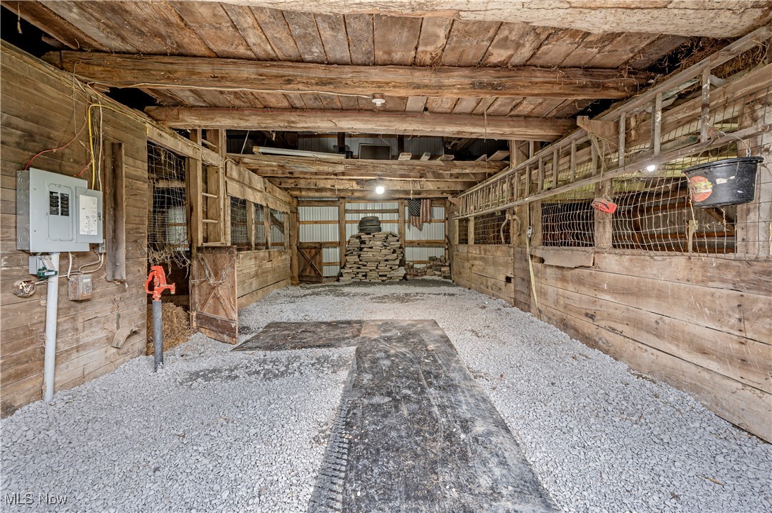 12358 Harmon Road New Springfield, OH 44443 - Photo 41 of 44 Horse barn featuring electric panel