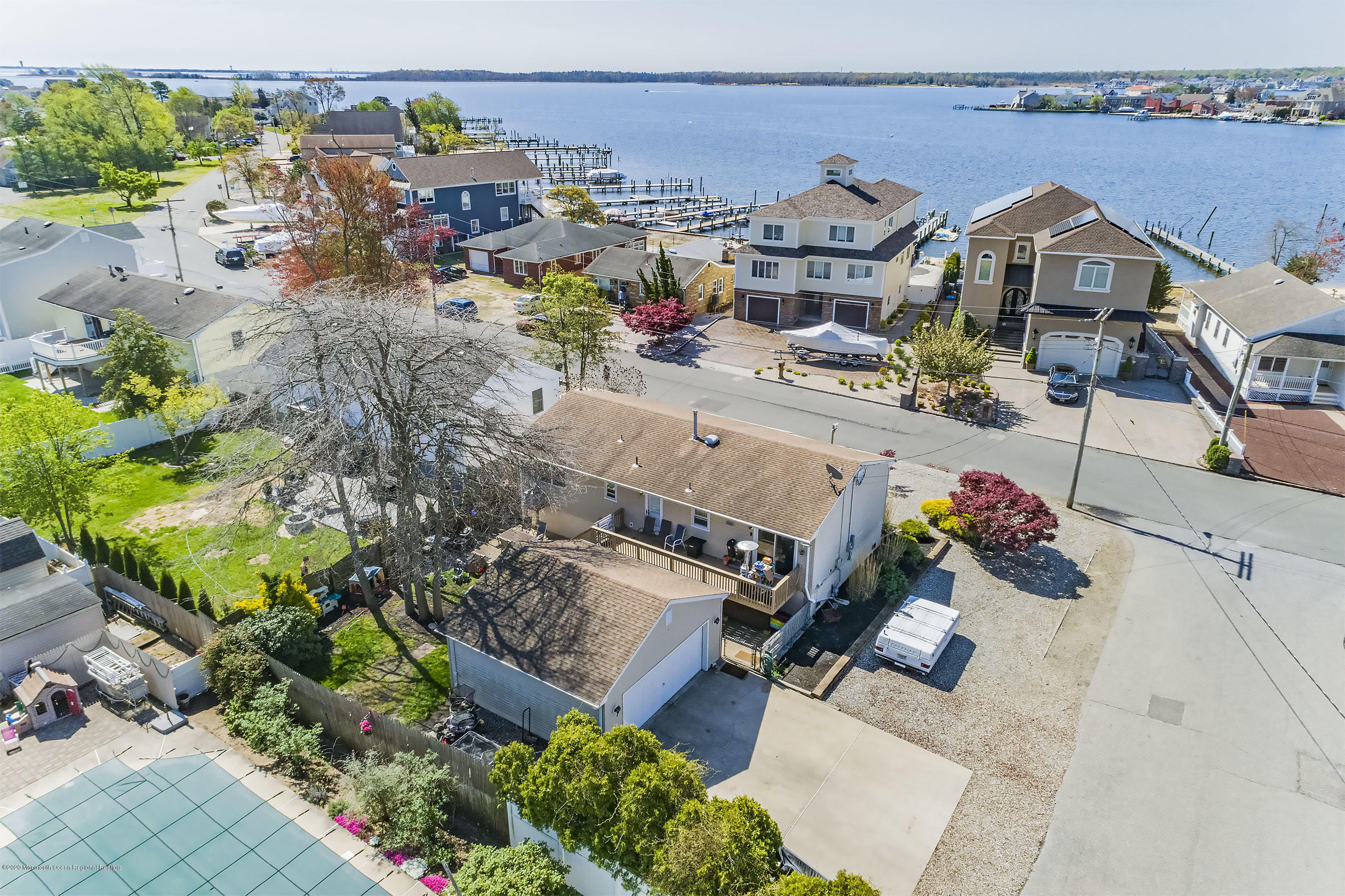 144 Pinewood Road Toms River, NJ 08753 - Photo 6 of 14 Aerial rear right of home