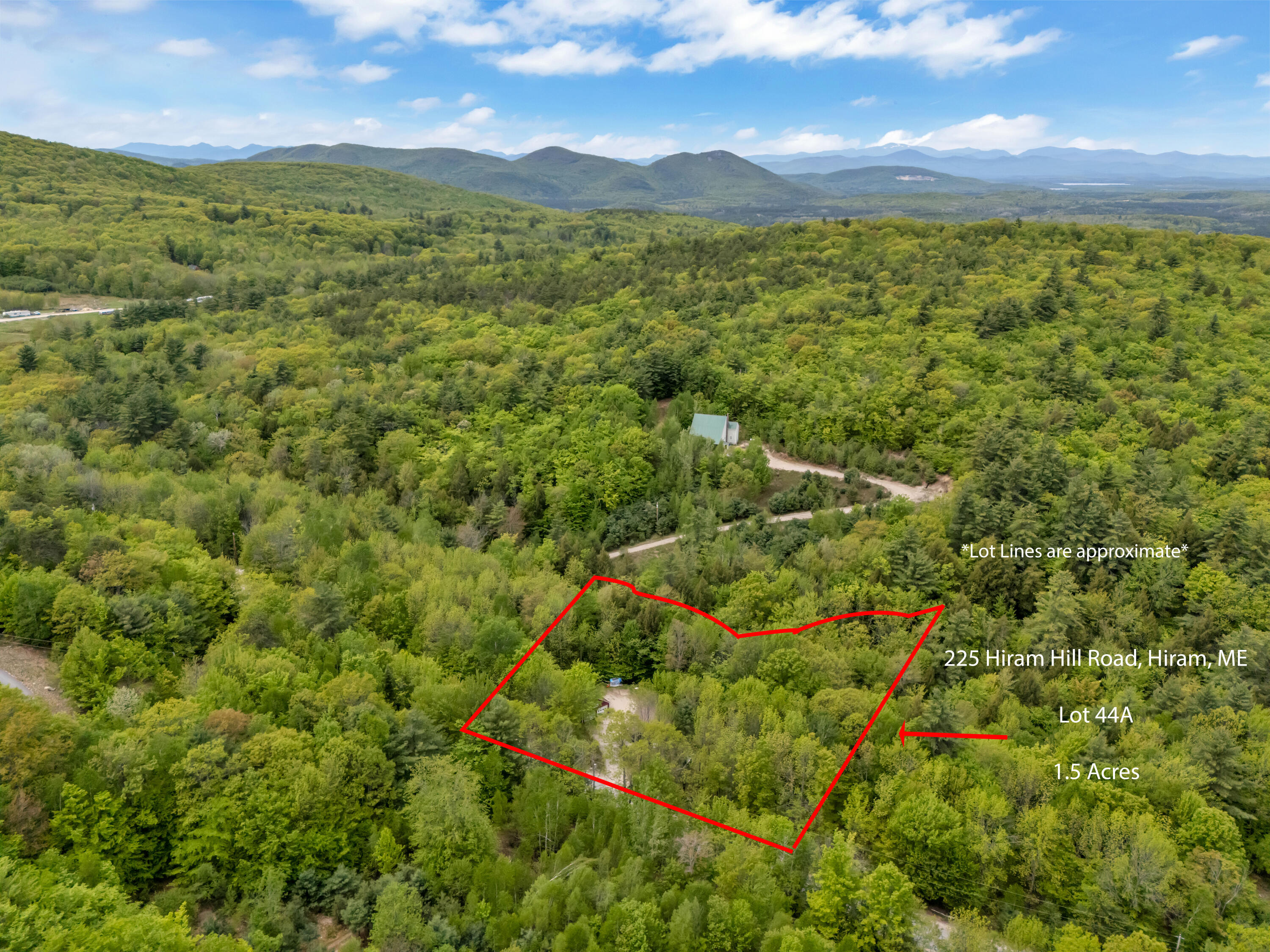 225 Hiram Hill Road Hiram, ME 04041 - Photo 23 of 24 Aerial