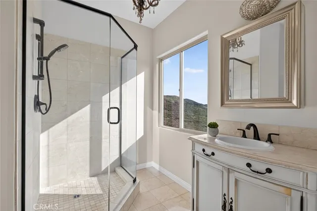 a view of a backyard with sitting area