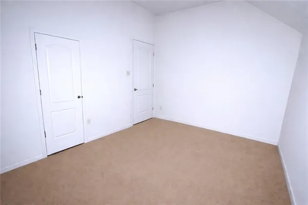 a view of empty room