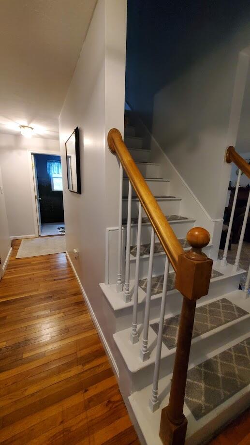 185 Monhegan Road East Falmouth, MA 02536 - Photo 13 of 23 a view of entryway and hall with wooden floor