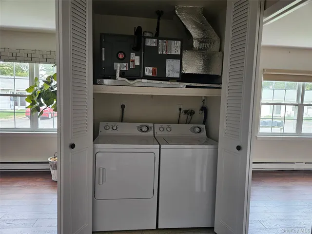 a view of washer and dryer