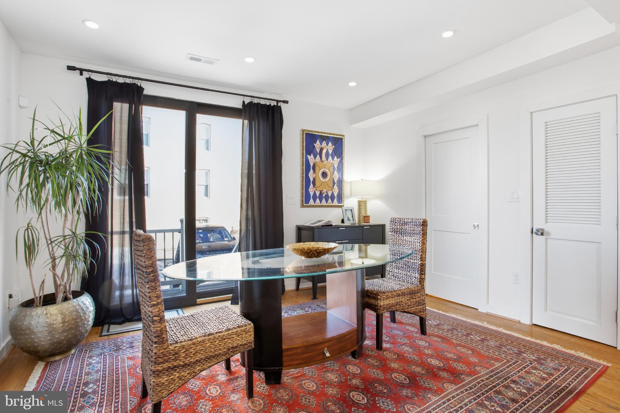 4903 9th Street Northwest Washington, DC 20011 - Photo 12 of 28 Bright and inviting modern workspace.