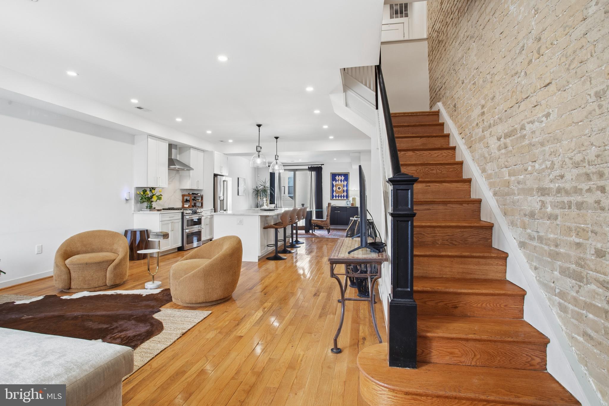 4903 9th Street Northwest Washington, DC 20011 - Photo 2 of 28 Stylish urban retreat with warm wood accents.