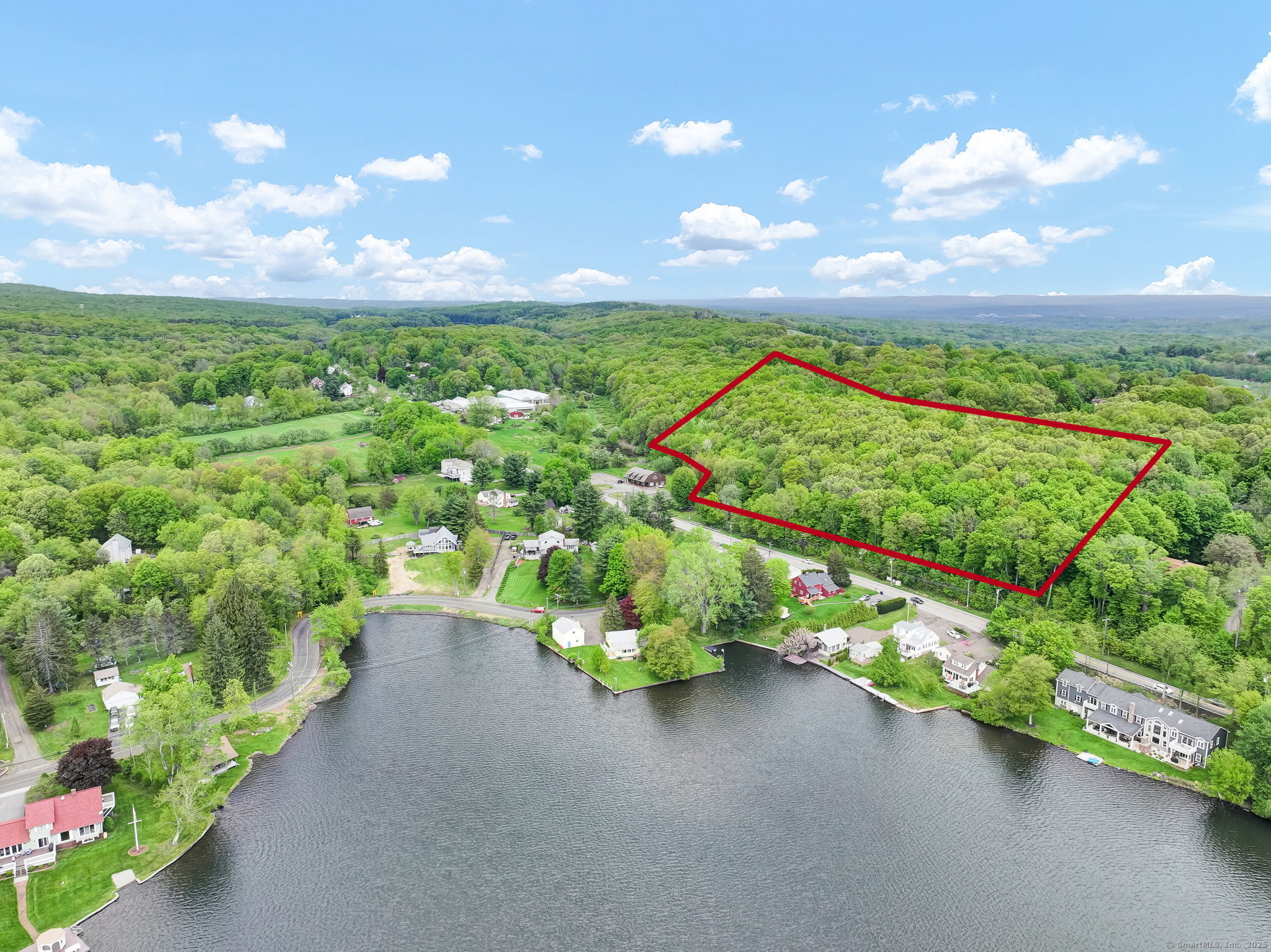 Baileyville Road Middlefield, CT 06455 - Photo 14 of 15 a view of a street with an ocean view