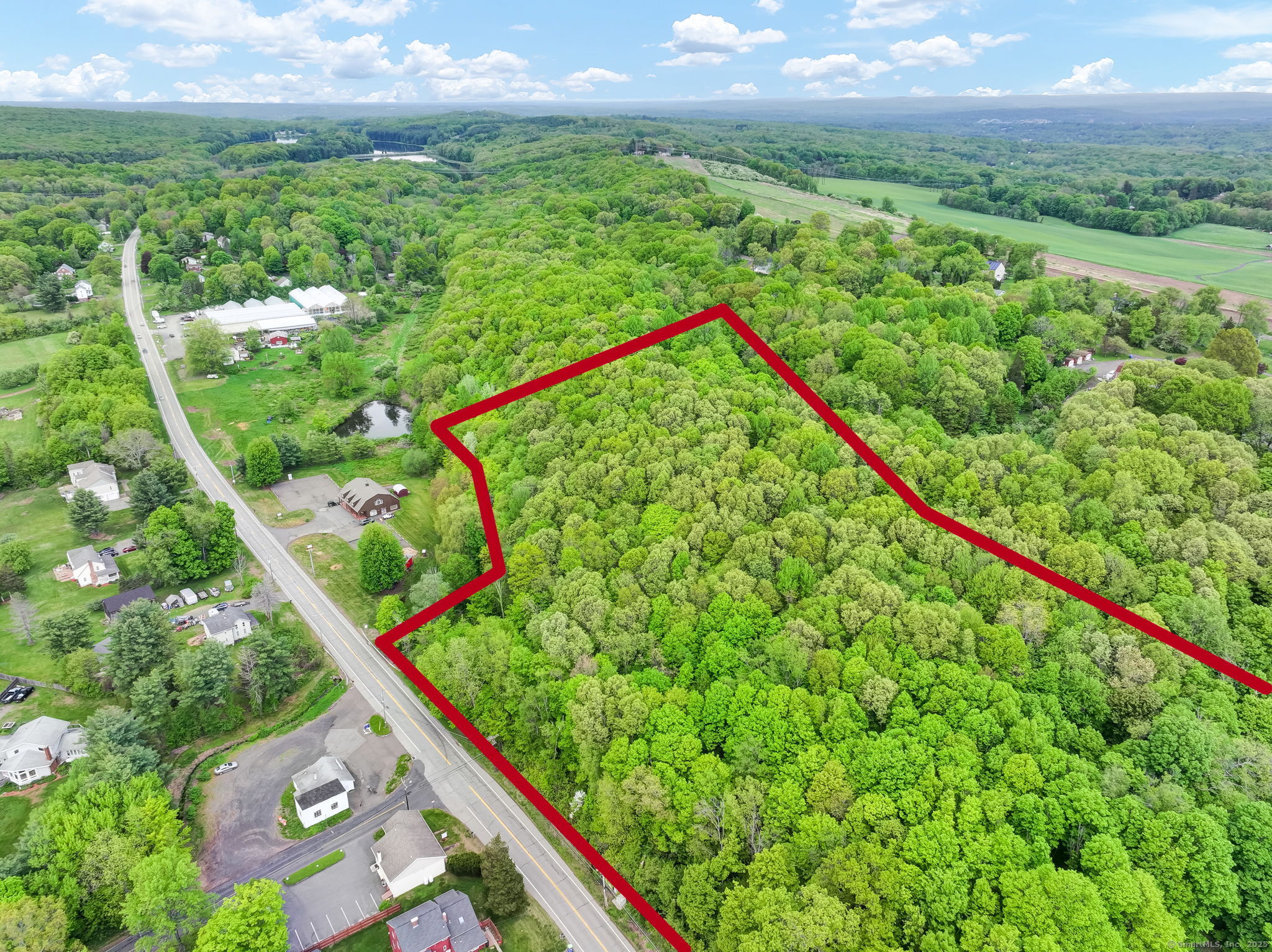 Baileyville Road Middlefield, CT 06455 - Photo 2 of 15 a view of a yard with a garden and plants