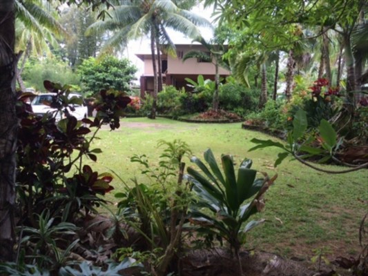 7224 Alamoo Road, Unit 2 Hanalei, HI 96714 - Photo 3 of 4 a view of a garden with plants