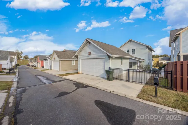 a house view with a outdoor space