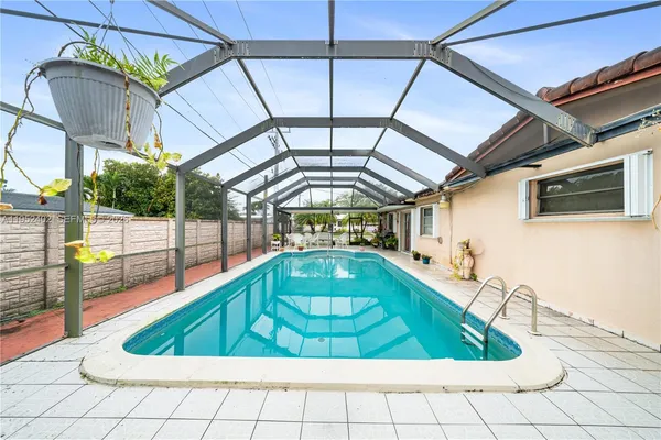 a view of a swimming pool