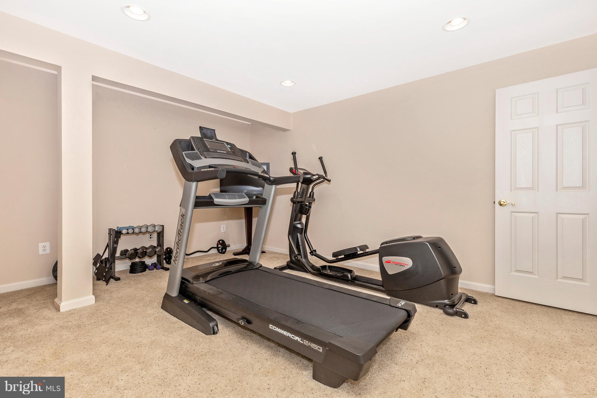 14513 Bubbling Spring Road Boyds, MD 20841 - Photo 37 of 57 a room with gym equipment