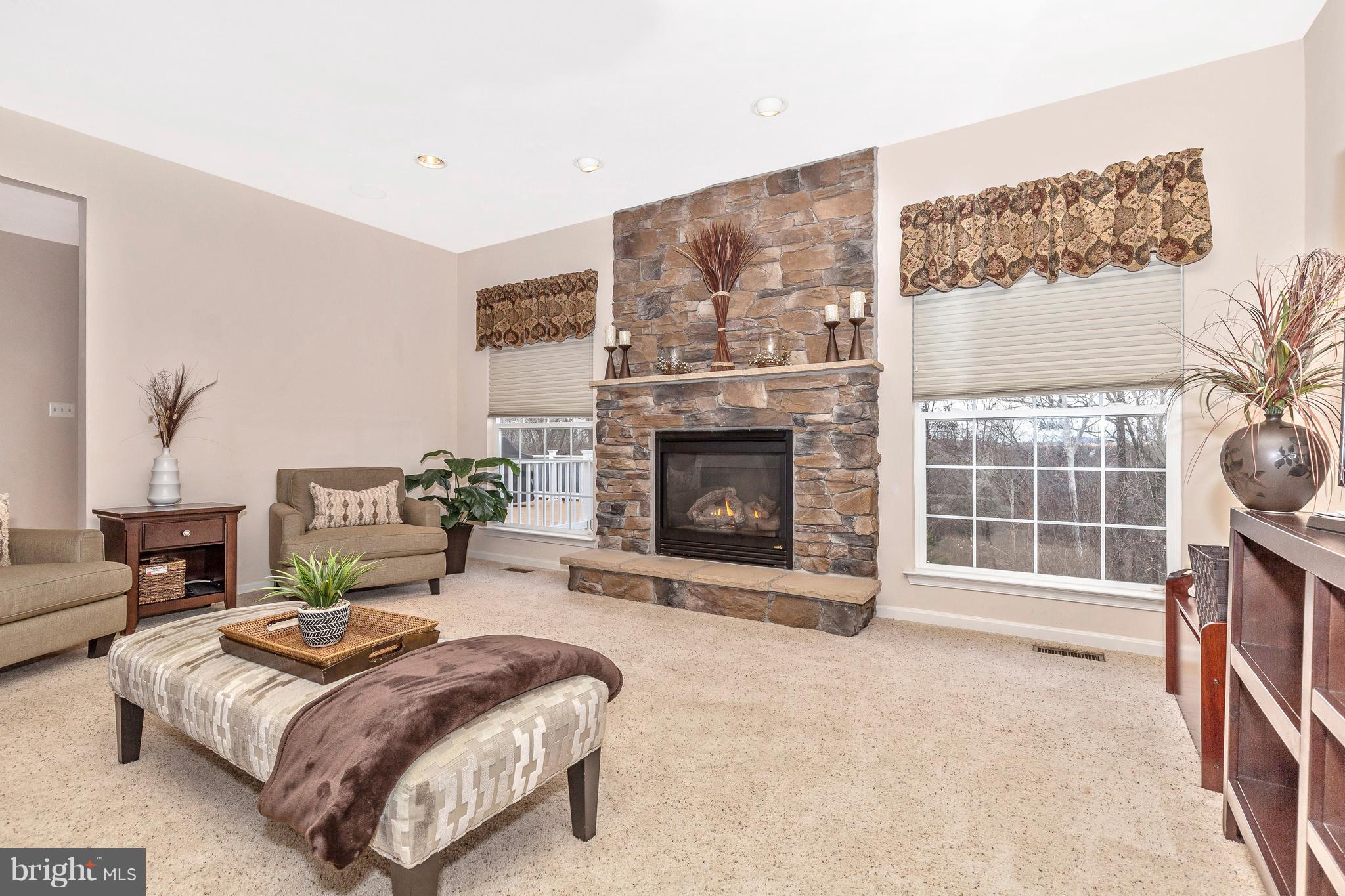 14513 Bubbling Spring Road Boyds, MD 20841 - Photo 8 of 57 Living room w/ gas fireplace