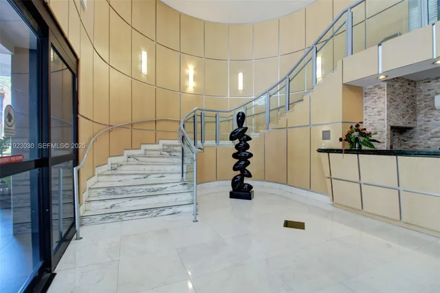 a view of entryway and hall