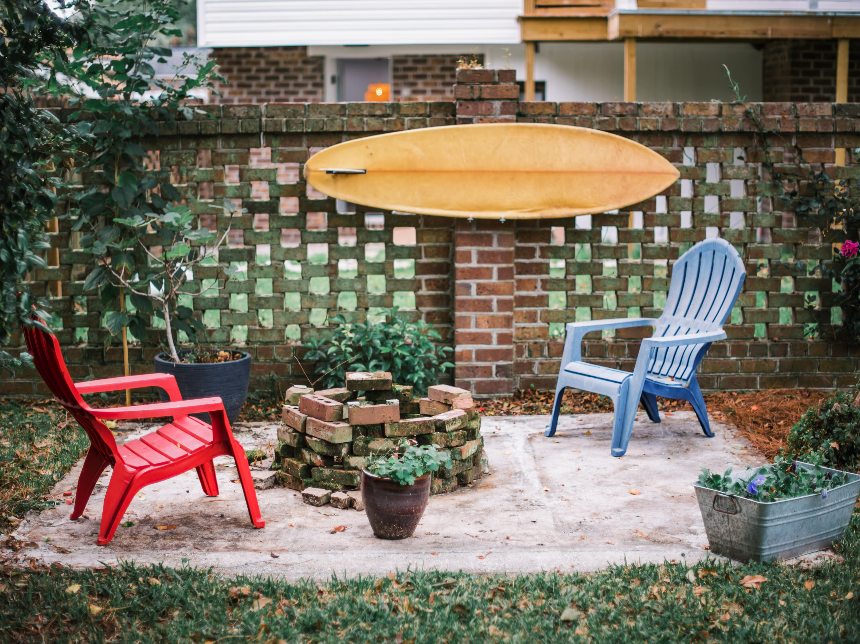 1707 Jessamine Road Charleston, SC 29407 - Photo 26 of 47 Backyard firepit