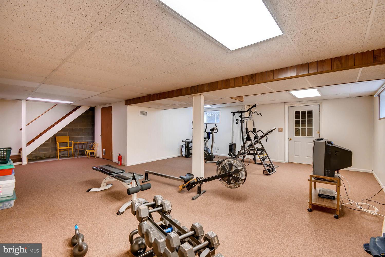 1519 Crestview Road Joppa, MD 21085 - Photo 25 of 28 Basement exercise/play room w/laundry room