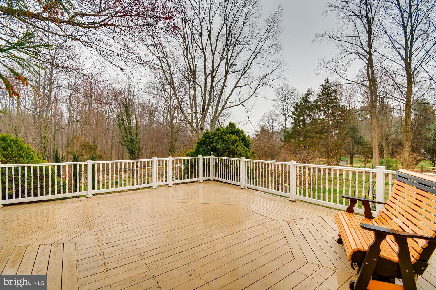 1519 Crestview Road Joppa, MD 21085 - Photo 26 of 28 Large rear deck overlooking expansive yard
