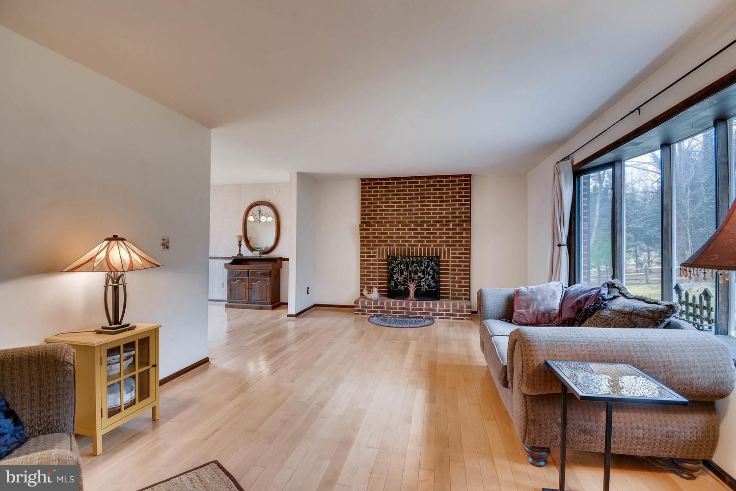 1519 Crestview Road Joppa, MD 21085 - Photo 5 of 28 Living Room w/ one of two fireplaces