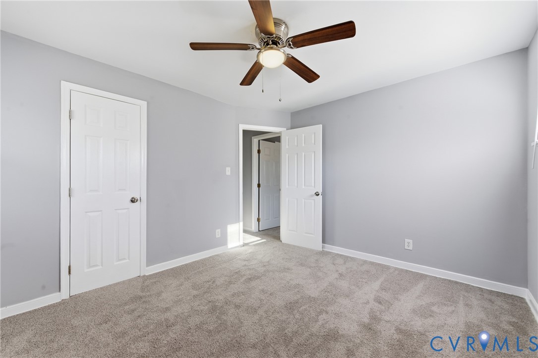 510 Jade Road North Chesterfield, VA 23236 - Photo 21 of 27 an empty room with closet and fan
