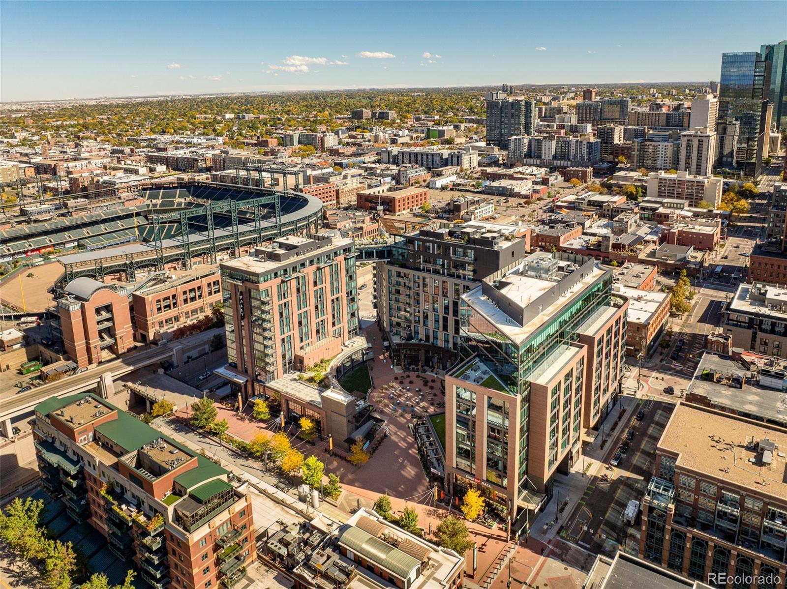 1901 Wazee Street, Unit 704 Denver, CO 80202 - Photo 48 of 49 an aerial view of a house with a city view