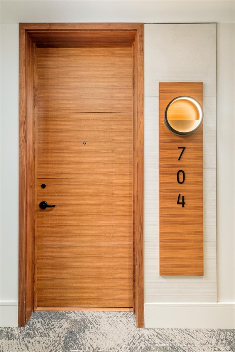 1901 Wazee Street, Unit 704 Denver, CO 80202 - Photo 5 of 49 a view of a door and a door