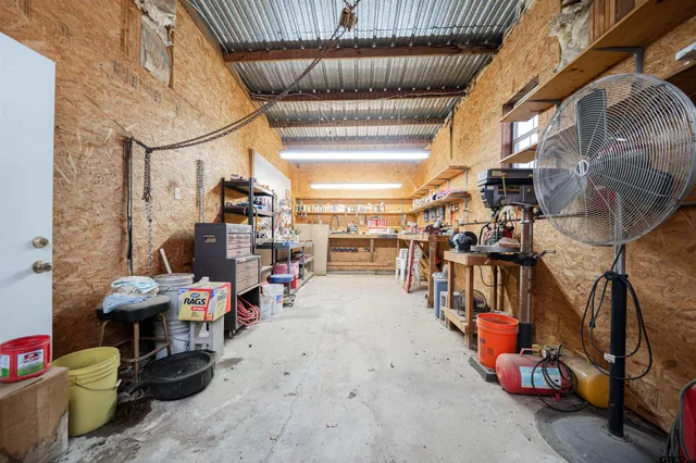 a view of storage and utility room
