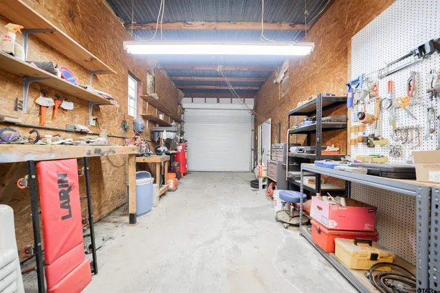 a backyard of a house