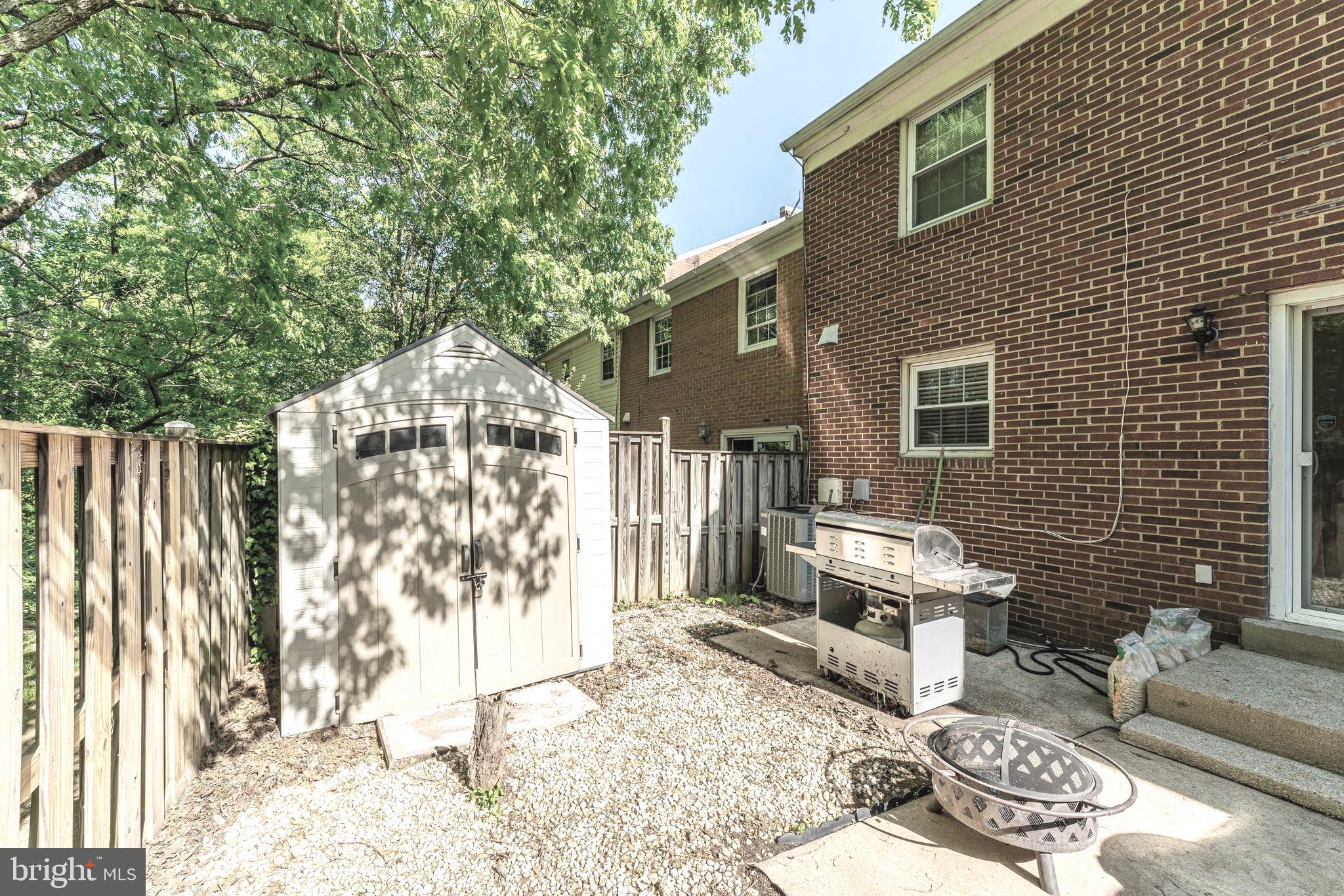 8054 Powderbrook Lane Springfield, VA 22153 - Photo 22 of 29 Shed to accommodate the yard items.