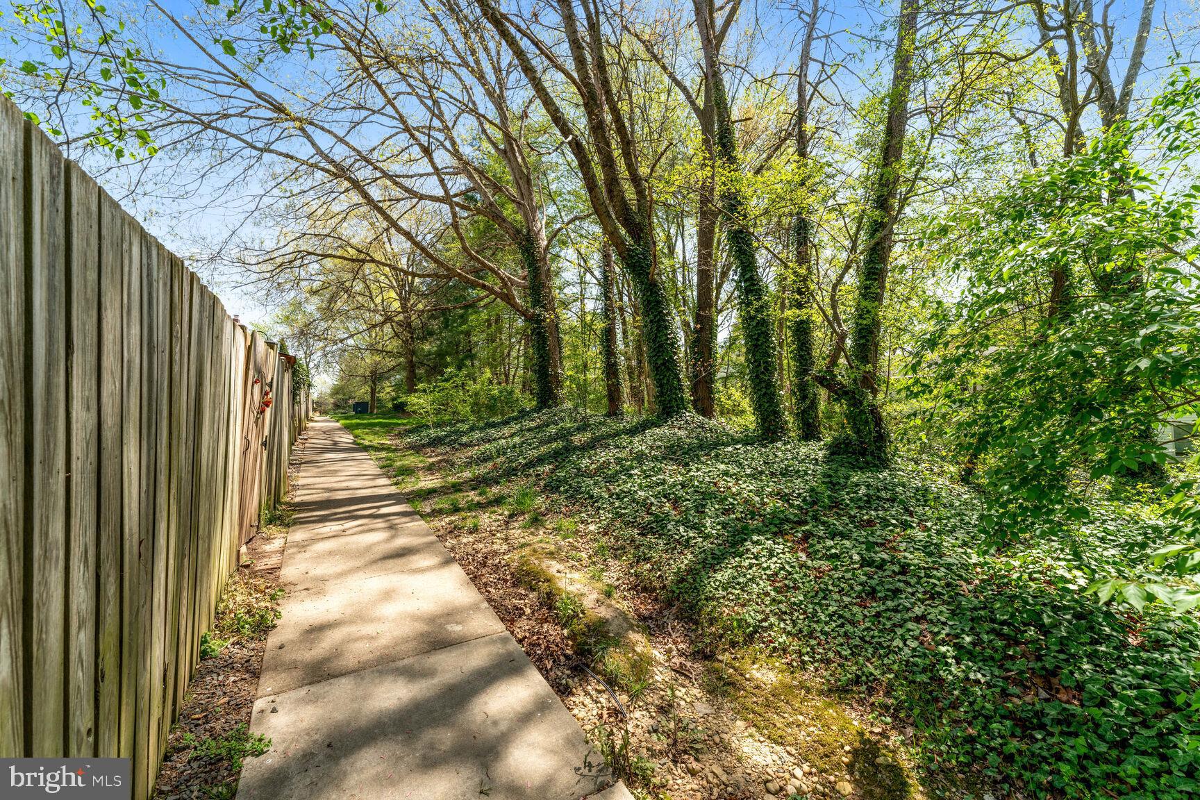 8054 Powderbrook Lane Springfield, VA 22153 - Photo 29 of 29 Walking Path behind townhome.