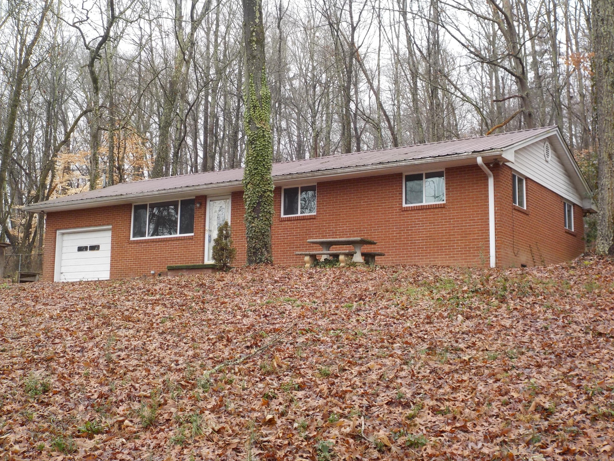 646 Edgemoor Road Powell, TN 37849 - Photo 1 of 22 a front view of a house with garden