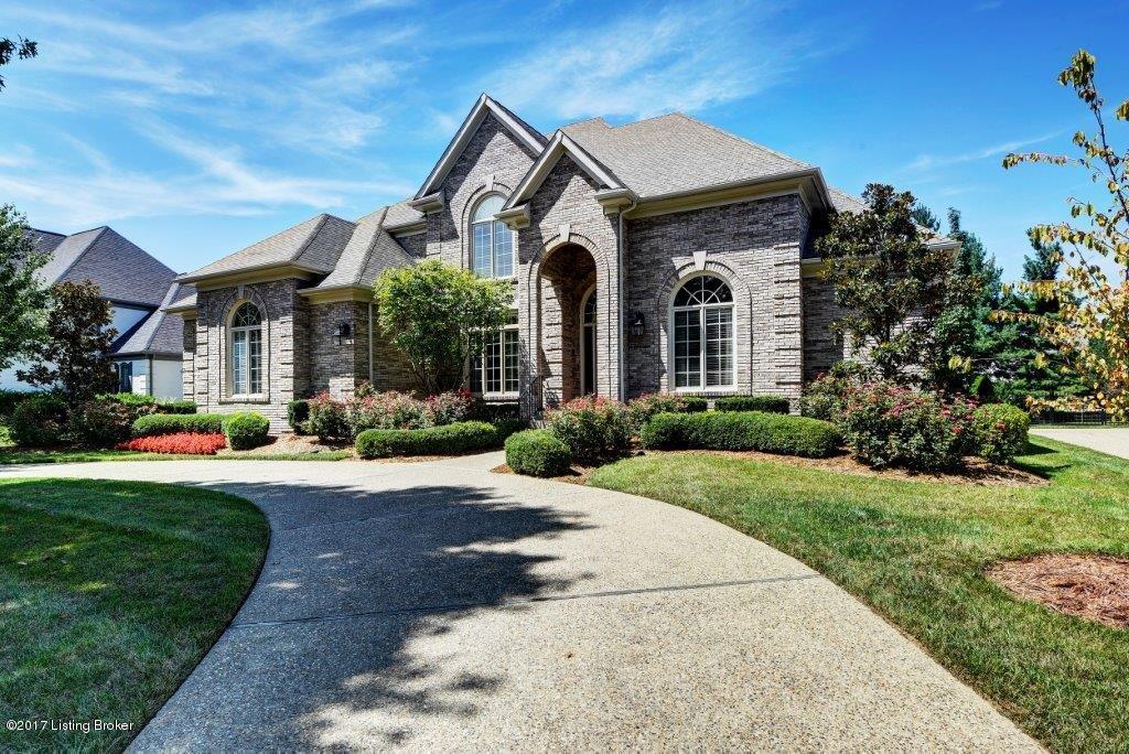 Side view of home and drive