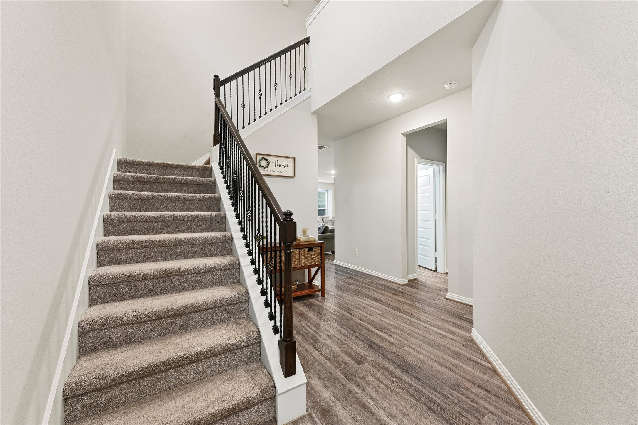 7119 Mystic Morning Lane Spring, TX 77379 - Photo 5 of 30 a view of entryway with wooden floor
